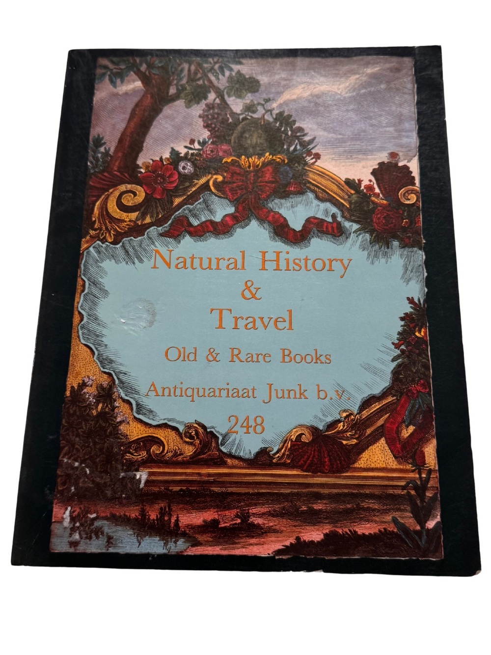 Natural History & Travel Decorative Coffee Table Book - Blue Cover
